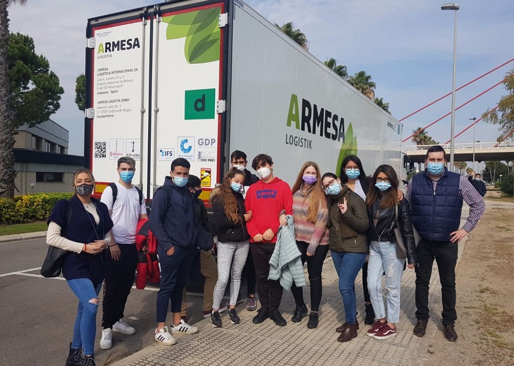 Innovación y tecnologías en el transporte de mercancías. Recibimos la visita de Transics y Armesa Logística