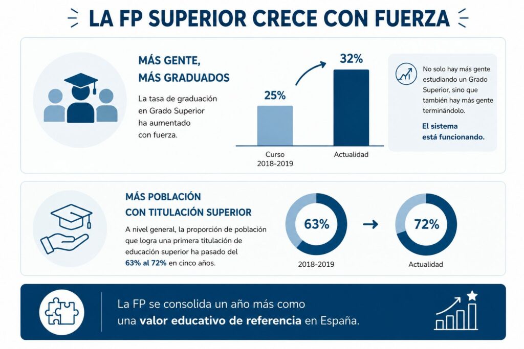 FP Superior crece con fuerza